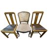 Image 2 : Group of 6 Misc. Vintage Dining Chairs