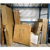 Image 1 : Group Lot of Moe's Furniture Parts - includes Coffee Table Top/Beds/Dining Set Parts etc.