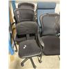 Image 2 : Group of 7 Various Office Chairs, Stools, Etc.
