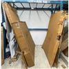 Image 1 : Group Lot of Moe's Furniture Parts - 2x Edge Dining Table, Paloma Queen Bed (Parts May Be Incomplete