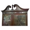 Image 2 : Antique Glass-Front China Cabinet with Drawer and Storage, approx. H74"