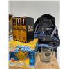 Image 2 : Large Group of Various Items - Godfather DVD set, Stepladder, Dumbbell, Zara Home Decor, Pillow Cove