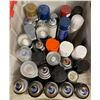 Image 1 : Tote of Various Spray Paint