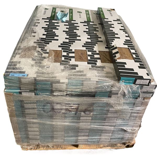 Full Pallet of SPC Vinyl Plank Flooring - 7" x 48" - Color Code GM0039-6
