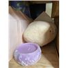 Image 3 : Assorted Home & Decor Items - Plush Lamps, Fabric Bin, Decorative Bowl, & More