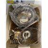 Image 1 : Assorted Silver-Plated Serving Trays & Decorative Bowls