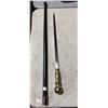 Image 3 : Group of Oriental Hidden Blade Walking Stick & Chinese Military Ceremonial Dagger