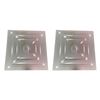 Image 1 : Group of 2 Modern White Air Vent Covers