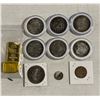 Image 2 : Group of Misc - Two Collector Paper Weights, Collection of Various Coins