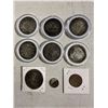 Image 3 : Group of Misc - Two Collector Paper Weights, Collection of Various Coins