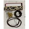 Image 2 : Group of Misc - Japanese South Sea Pearl Necklace in Case, Nepal's Lady Fashion Necklace, Sino-Tibet