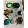 Image 2 : Group of Misc - Nepal Crude Turquoise Ornament, Spinach Green Jadeite Bangle, Spinach Green Jadeite 