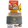 Image 1 : Group - Games Lot Featuring Chess, Cards, Chinese Checkers, Dominos, Crib, Etc.