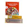 Image 2 : Group - Games Lot Featuring Chess, Cards, Chinese Checkers, Dominos, Crib, Etc.