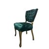 Image 2 : Pallet - Set Dec Green Velvet Chairs - Approx 8-9
