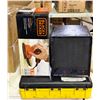 Image 2 : 3 Pc - Black & Decker Detail Sander w/ Space Heater & Mag Torch Brazing Torch in Case