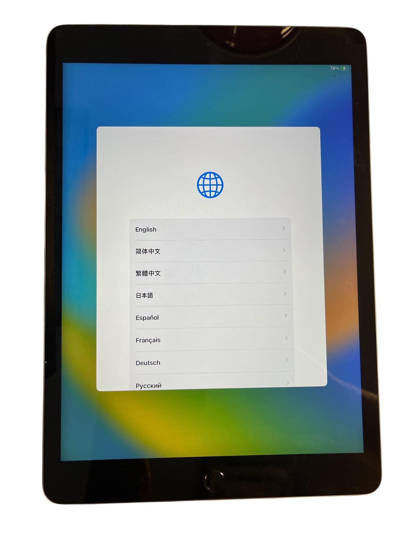 Apple iPad 9th Gen w/Box & Charger (Tested - Working)