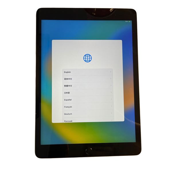 Apple iPad 9th Gen w/Box & Charger (Tested - Working)