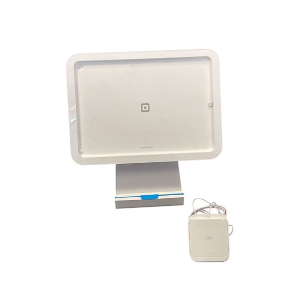 Square Tablet Holder w/Tap Square Reader & Cables w/Box
