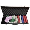 Image 3 : Two Game Lot - Backgammon Set & Poker Chips