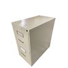 Image 1 : 2-Drawer Beige Metal Filing Cabinet, Without Key – Approx. H29" x W15" x D26"