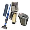 Image 1 : Group of Household Items – Bissell Vacuum, Stainless Steel Trash Can & More
