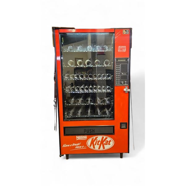 Vending Machine "Nestle Kit Kat" w/ Digital Display - Tested, Working Condition
