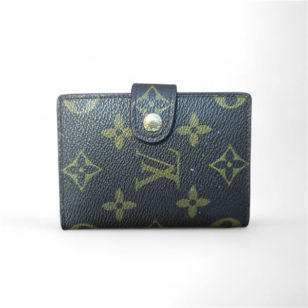 Louis Vuitton Brown Leather High-End Reproduction Wallet