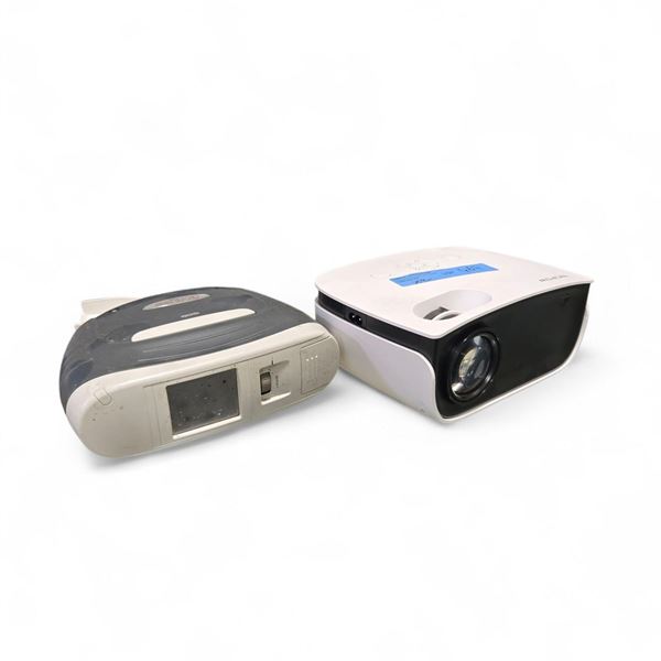 2-pcs Group Lot - includes Nicpow Portable Projector & Acquire Plus Spectrophotometer (Untested)
