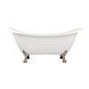 Image 1 : Rosalind Acrylic Claw Foot Free Standing Bath Tub - includes contents, Retail Value $1,509.99