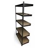 Image 1 : 5-Tier Metal Shelving Unit, Approx. H72" x W36.5 x D18.5"