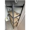 Image 2 : 5-Tier Metal Shelving Unit, Approx. H72" x W36.5 x D18.5"