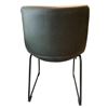 Image 3 : Set of 2 Contemporary Brown Leather Chairs