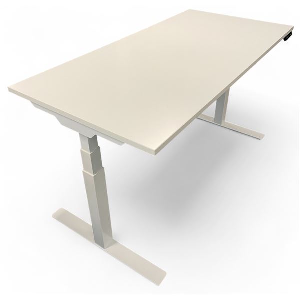 Electric Height-Adjustable Standing Desk with Digital Controls – Good Condition, 30  x 60 