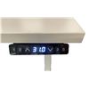 Image 3 : Electric Height-Adjustable Standing Desk with Digital Controls – Good Condition, 30" x 60"