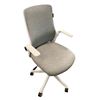 Image 2 : Set of 3 Grey Elecwish Quality Swivel Office Chairs