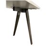 Image 4 : Modern White Office Table, Approx. H29.5" x 48" x D24"