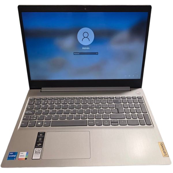 Lenovo IdeaPad 3 15ITL05 15.6" Laptop, with Charger (Tested - Working, Password - Factory Reset Req)
