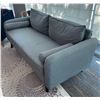 Image 2 : Lifestyle Solutions Gray Fabric Sofa, Approx. H27" x W68" x D31"