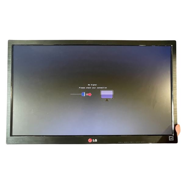 LG 22M38D-B 22 Class Full HD 1080 Widescreen LED Monitor, with Power Cable Cord (Tested -