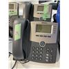 Image 2 : Large Group of Cisco Phones, Headsets, and Adjustable Laptop Stand