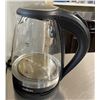 Image 2 : Group of Office Pantry Set:  Toaster, Kettle, Plates, and Glasses