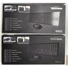 Image 2 : 2 Topmate KM22 Wireless Keyboard and Mouse Combos & Group of 8 Health and Pain Management Books