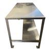 Image 3 : Restaurant Equipment Stainless Steel Table - approx. 72 x 30"