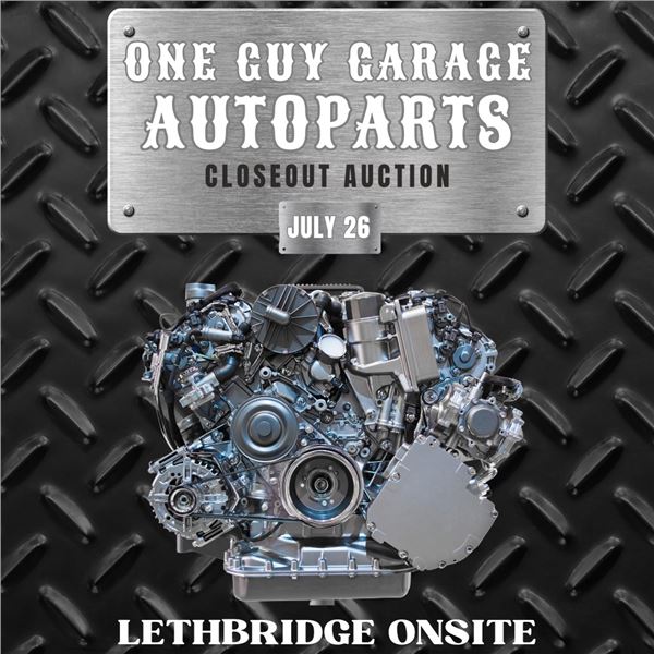 WELCOME TO YOUR KASTNER LETHBRIDGE ONE GUY GARAGE