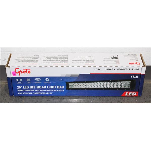 GROTE 20" LED OFF ROAD LIGHT BAR