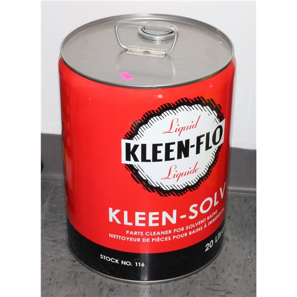 KLEEN-FLO LIQUID KLEEN- SOLV 20L DRUM