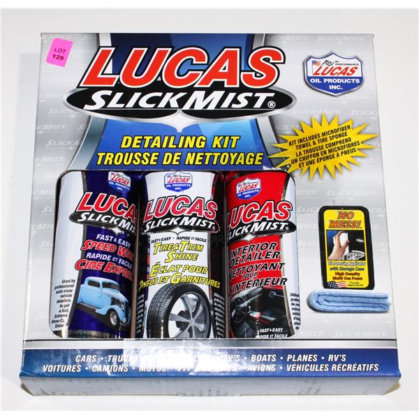 LUCAS SLICK MIST DETAILING KIT