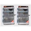 Image 2 : TWO PT 89PC ROTARY BIT SETS