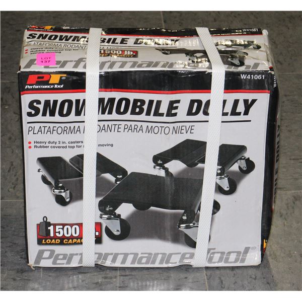 PT SNOWMOBILE DOLLY, 1,500LB CAPACITY